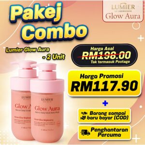 lumier glow aura combo pack (2 unit)