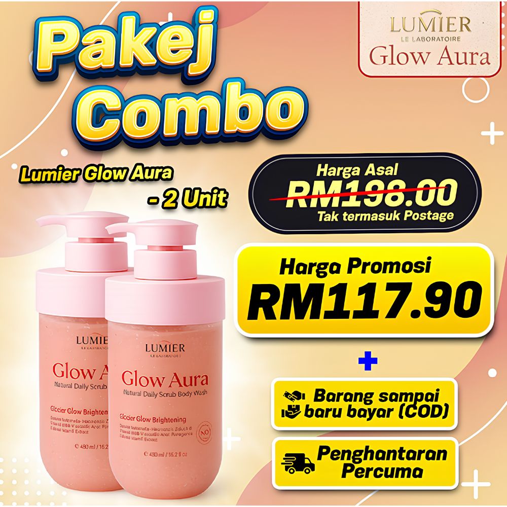 lumier glow aura combo pack (2 unit)
